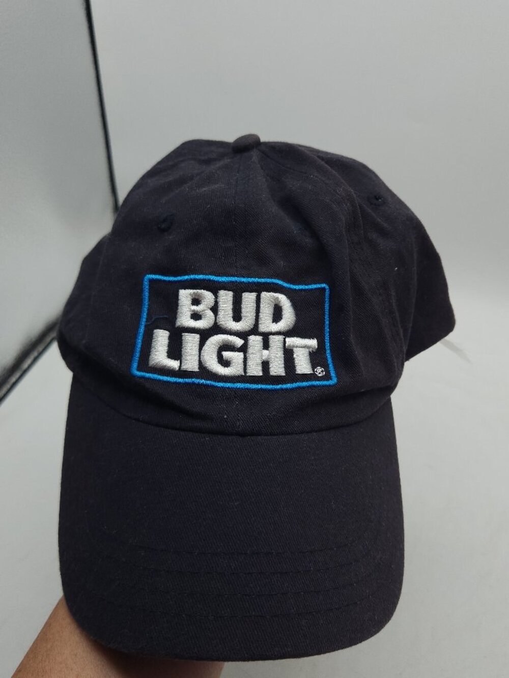 Bud Light Navy Blue Trucker Snap Back Official Baseball Cap